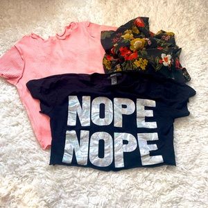 Bundle 3 tops size XS/S